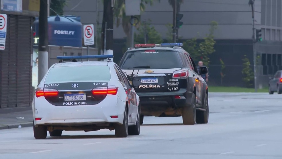 Polícia Civil faz operação contra quadrilha que aplicava golpes em idosos de todo o país. — Foto: Reprodução/ TV Globo