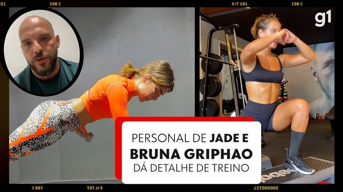 240 abdominais, 4 rounds de exercício, 50 minutos: personal explica treino  de Bruna Griphao, Pop & Arte