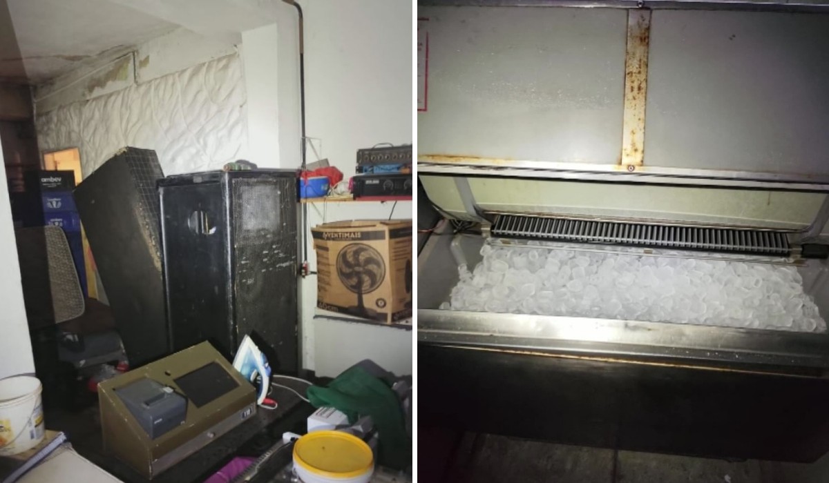 Fábrica de gelo clandestina que usava água coletada da chuva é interditada em Cosmópolis