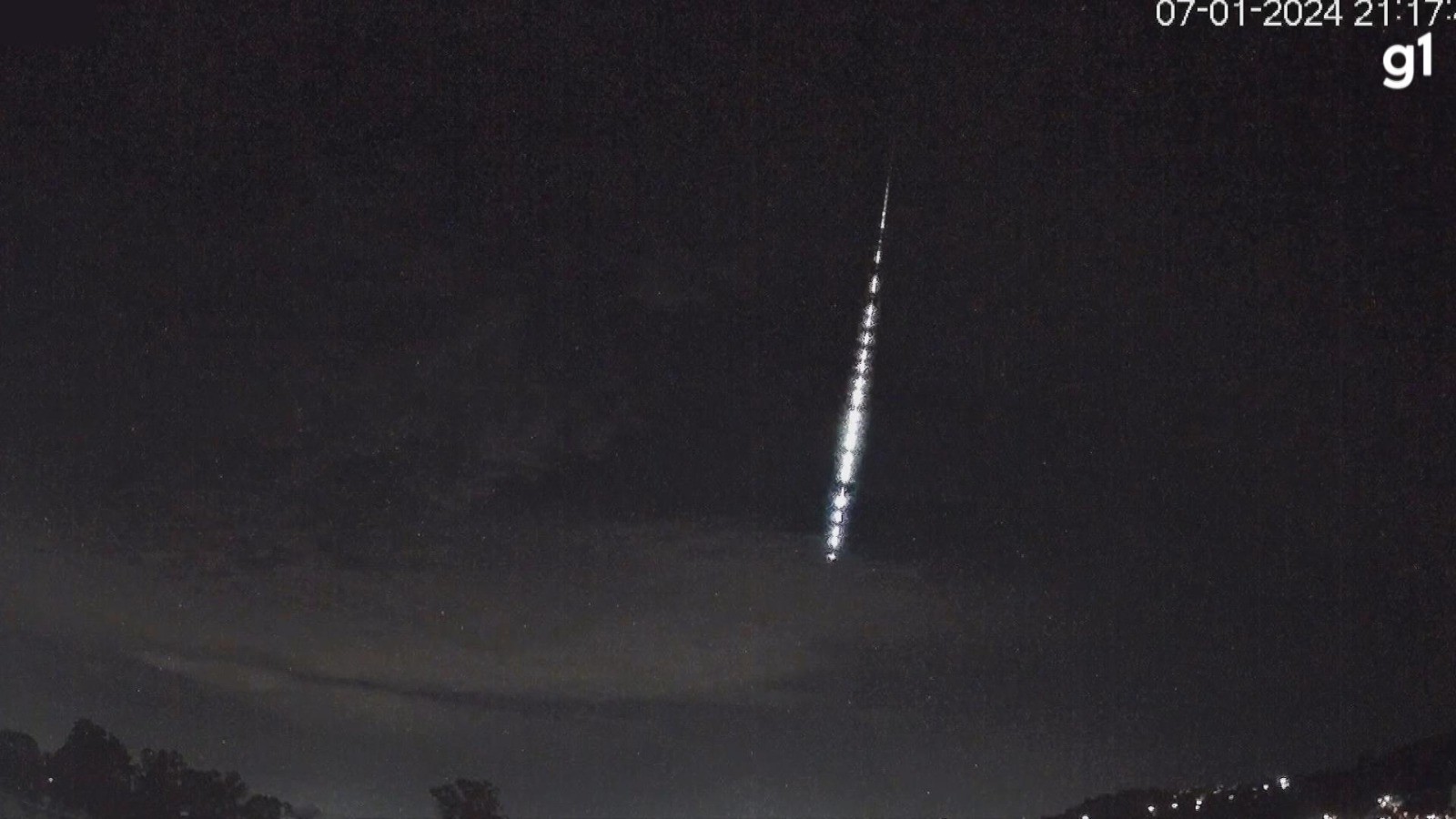 Observatório registra primeiro meteoro fireball a ser visto sobre o RS em 2024; VÍDEO