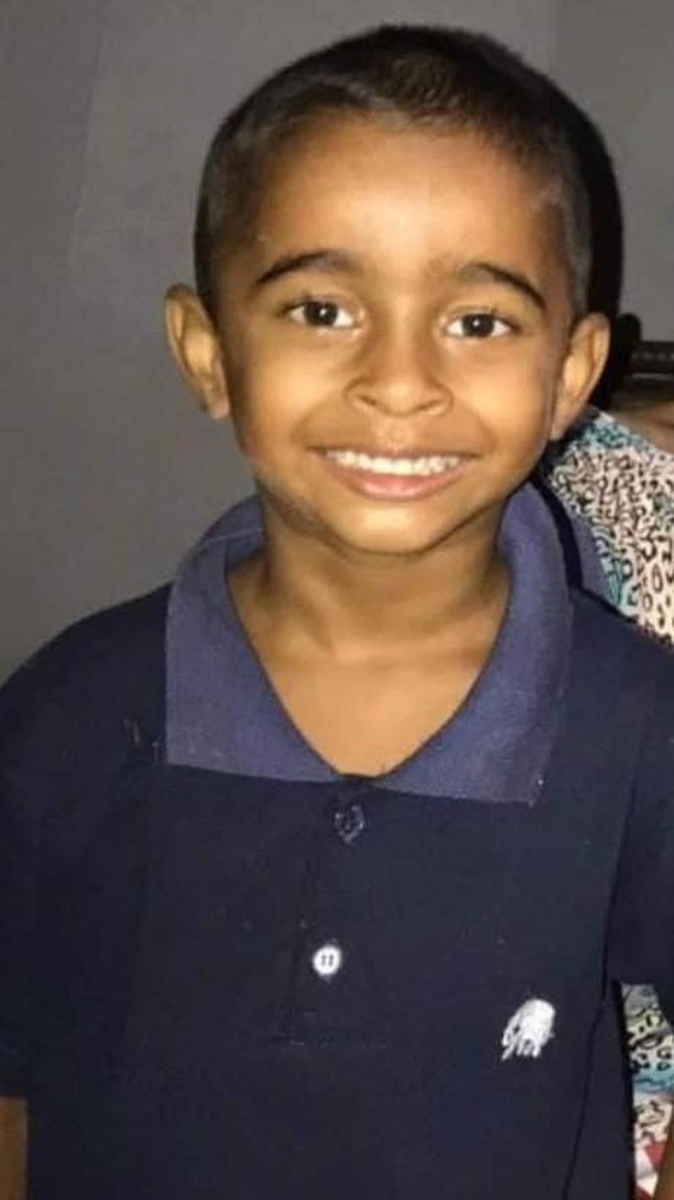 Davi Henrique Prates, de 5 anos, foi morto pelo ex-namorado da mãe dele — Foto: Reprodução