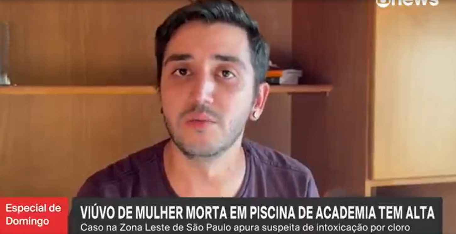 ' Falta a vida da Ju', diz viúvo de mulher morta após natação em academia