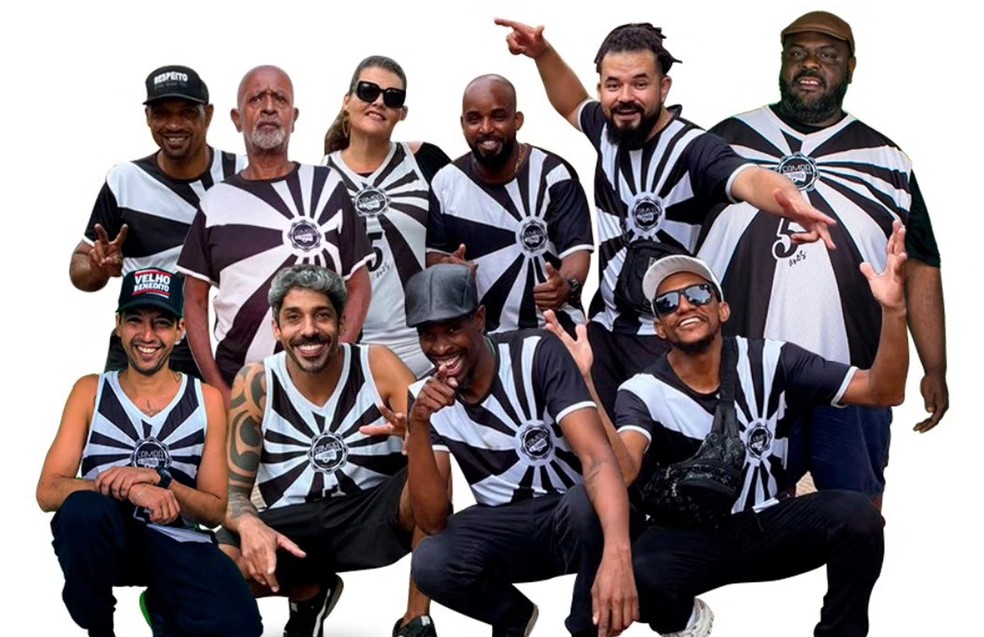 Os integrantes do Samba da Opinião — Foto: Arquivo pessoal