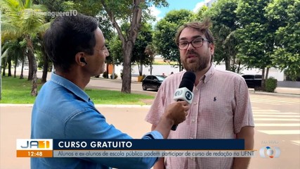 Universidade do Norte do Tocantins oferta curso gratuito de redação