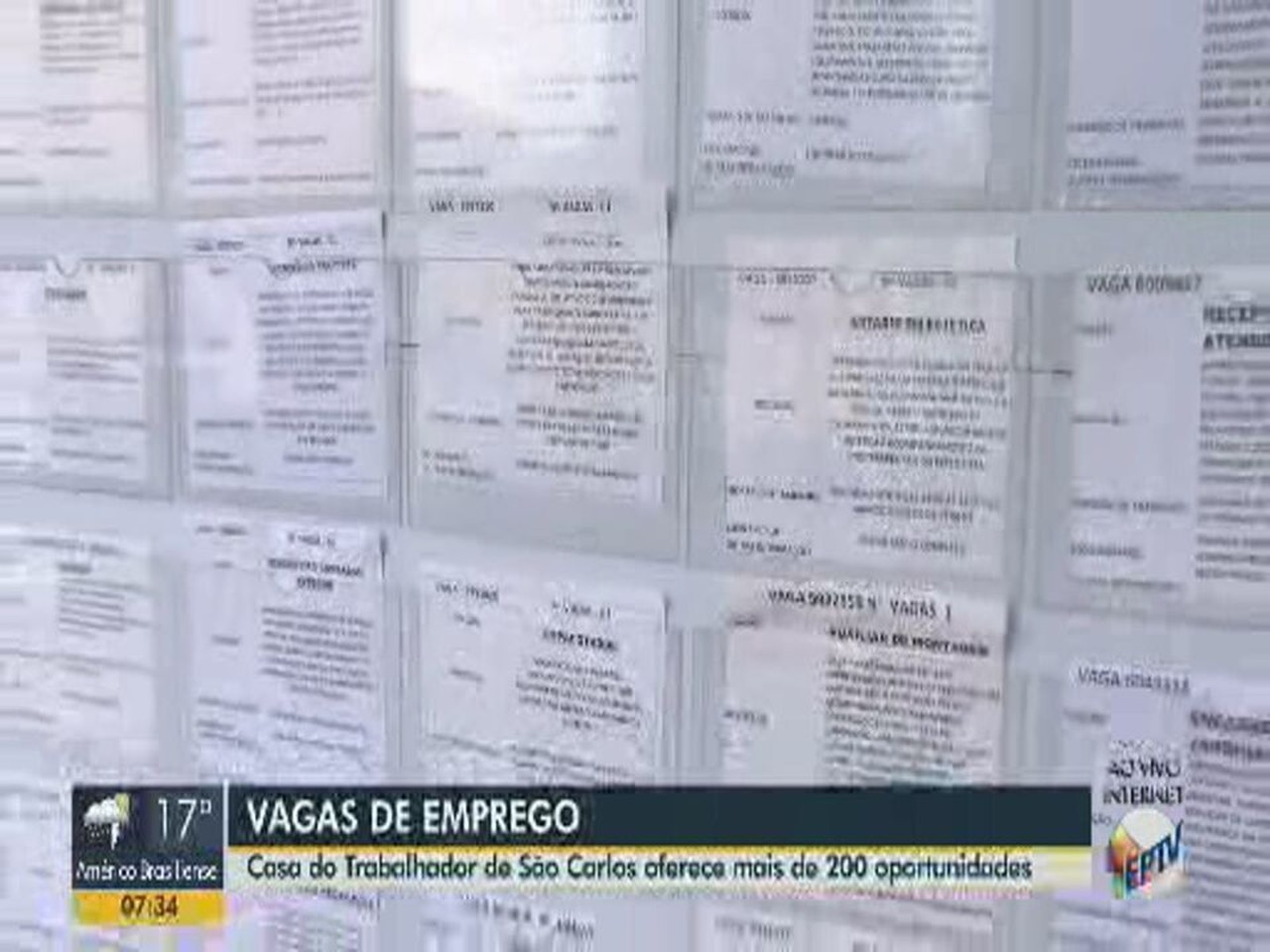 Casa do Trabalhador oferece mais de 200 vagas de emprego em São Carlos | G1