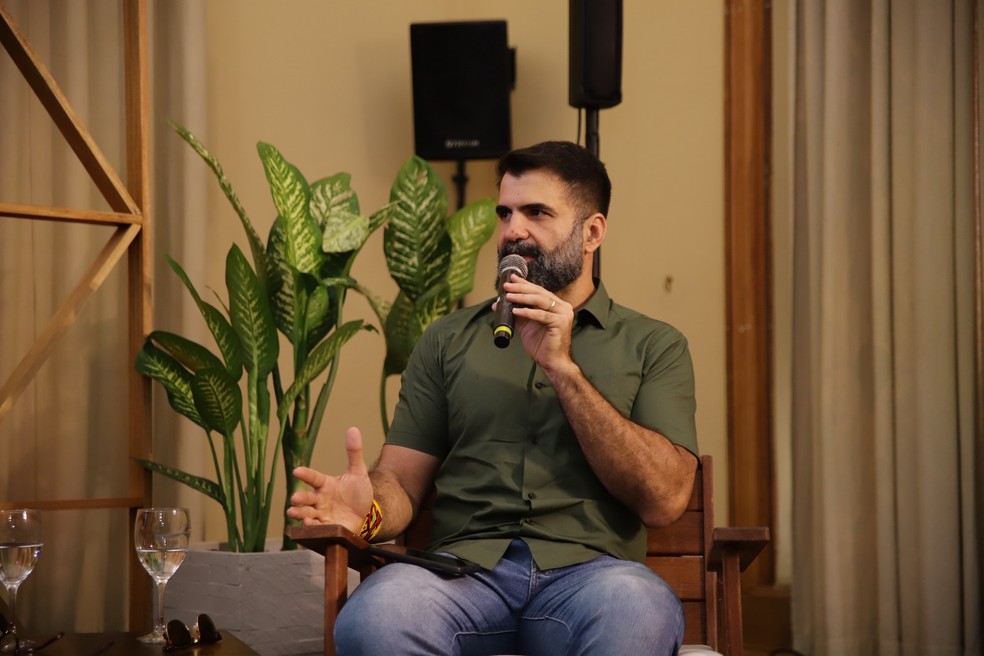 Eduardo Taveira é secretário de meio ambiente do Amazonas. — Foto: Naliel Araújo/Divulgação