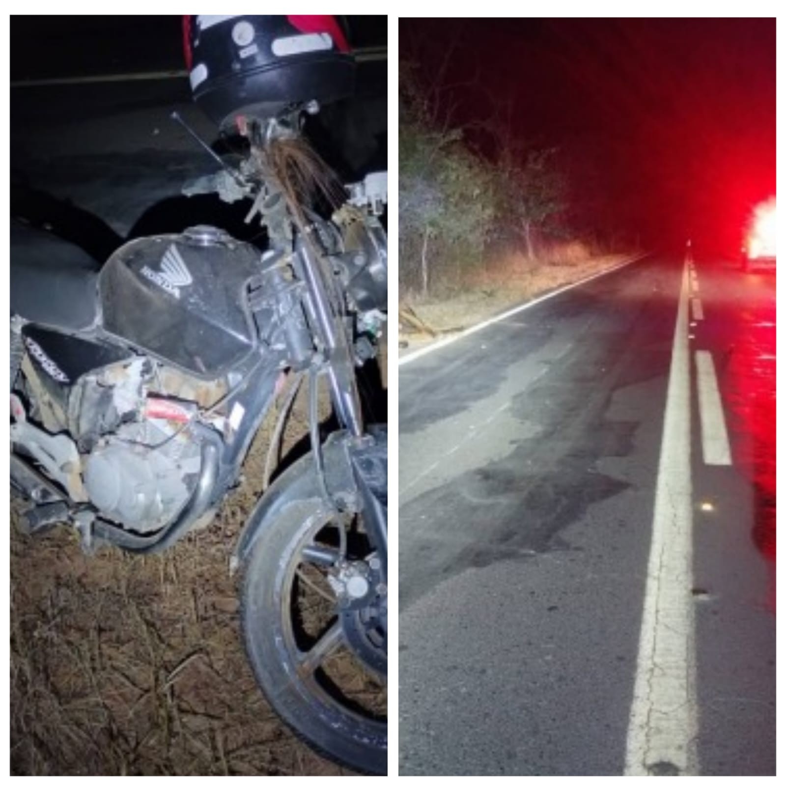 Motociclista morre após bater em cavalo na MGC-202, em Brasília de Minas