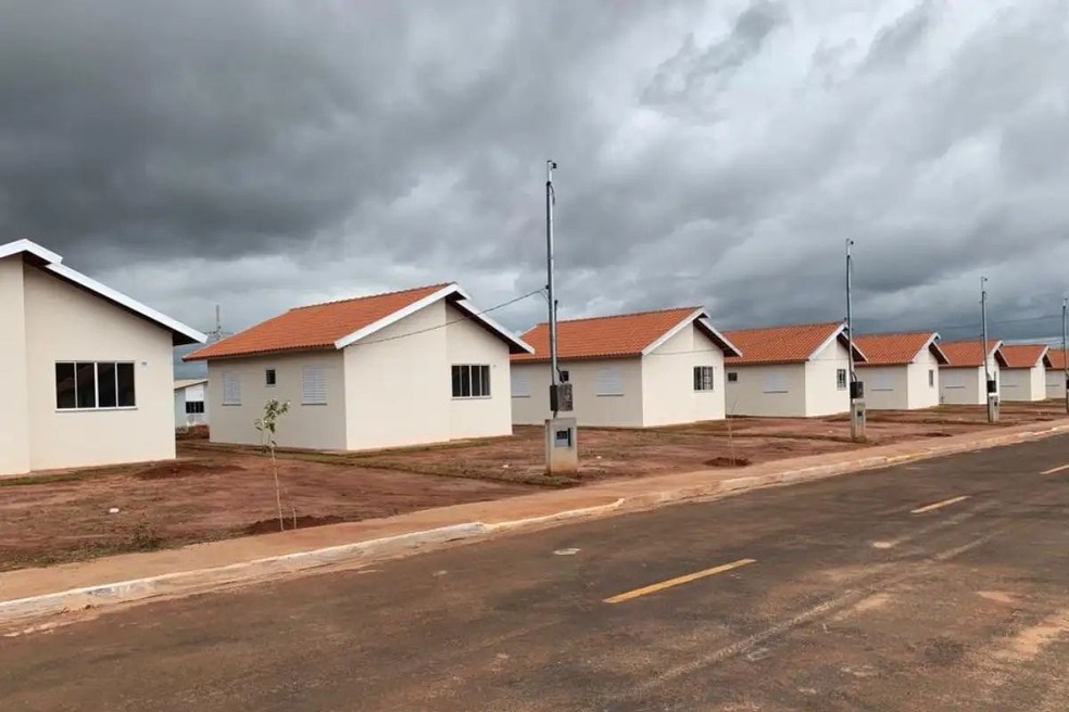 Casas populares em Campo Grande. — Foto: Governo MS