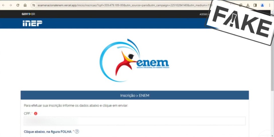 Como golpistas enganaram 35 mil alunos e levaram R$ 3 milhões com site falso do Enem