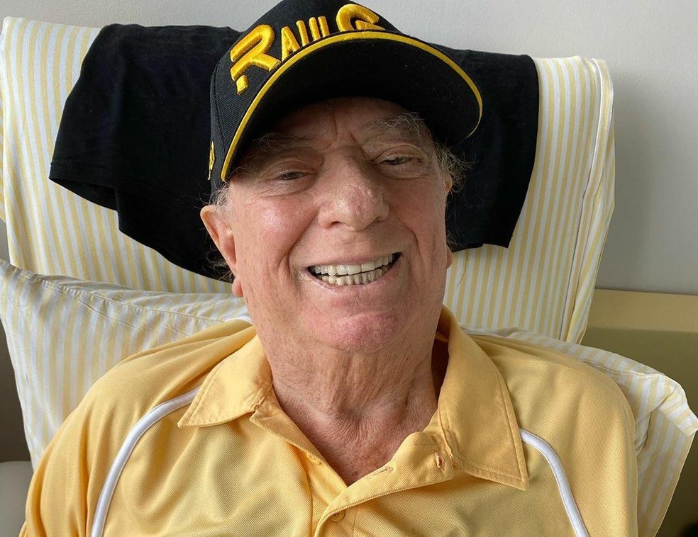 O apresentador Raul Gil em foto de 2020 — Foto: Reprodução/Instagram