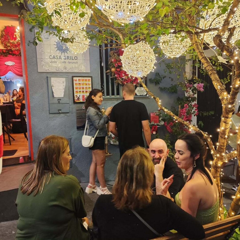 Restaurantes no Bixiga organizam Vila do Papai Noel em dezembro — Foto: Reprodução/Instagram