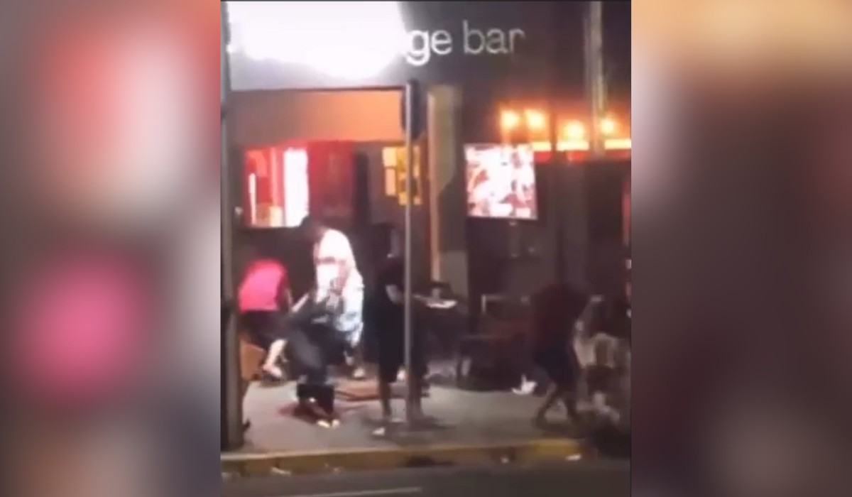 Briga generalizada em bar termina com disparos em Presidente Prudente; veja o momento da confusão