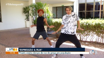 Projeto ensina dança de rua de graça para população