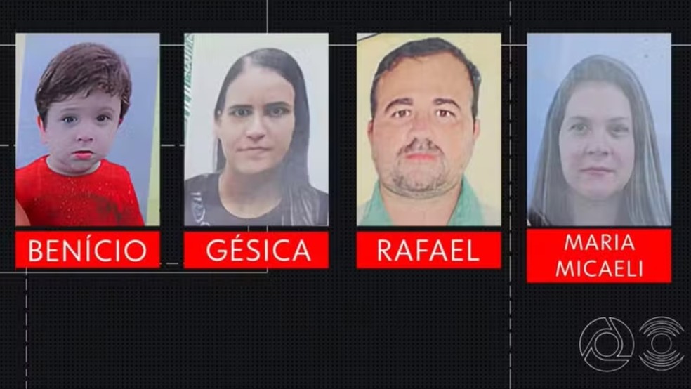 Quatro dos cinco mortos em acidente na Paraíba são naturais do Ceará — Foto: TV Cabo Branco/Reprodução