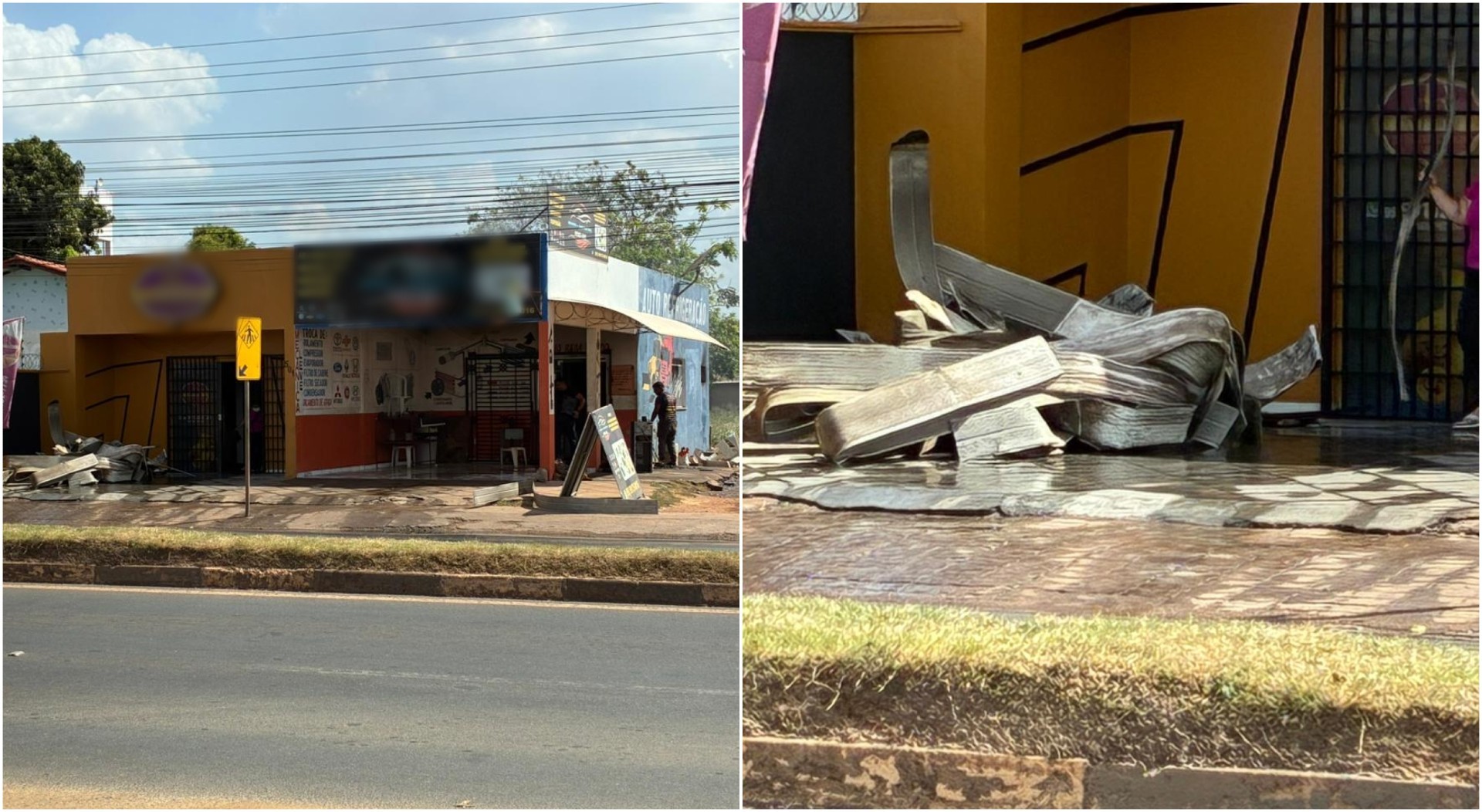 Incêndio atinge dois estabelecimentos em Boa Vista