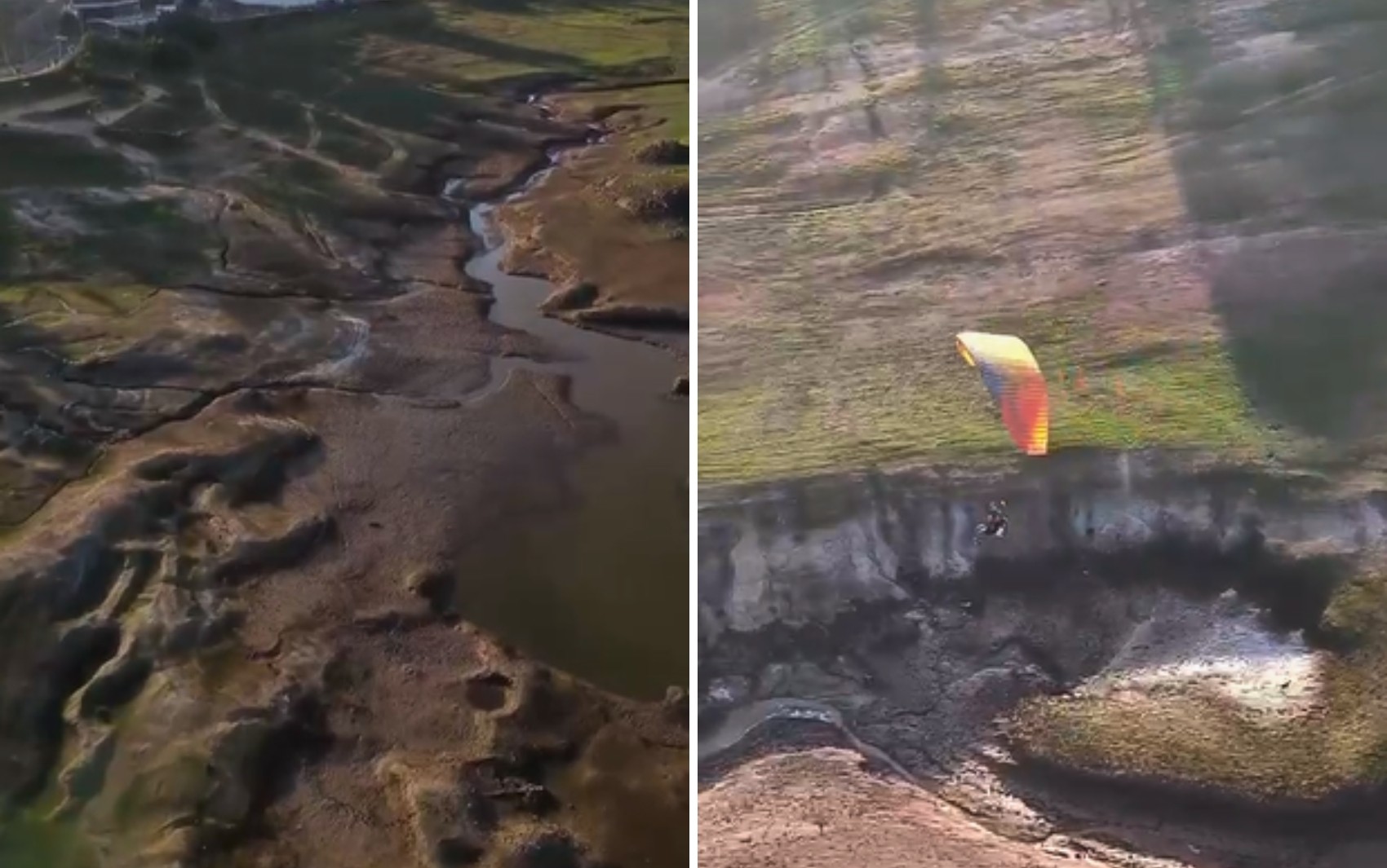 Partes de lago secam em região onde não chove há 5 meses; vídeo