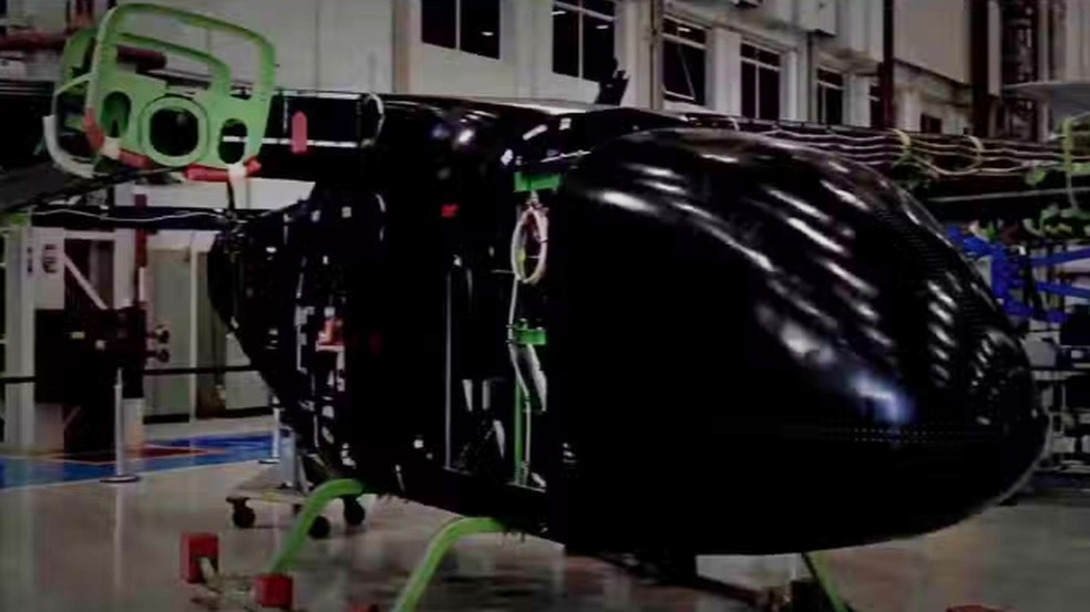 Embraer revela primeiras imagens do carro voador em escala real — Foto: Divulgação/Eve Air Mobility