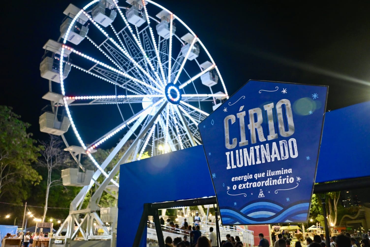 Vila Círio Iluminado volta a Belém com roda gigante e shows gratuitos; veja programação