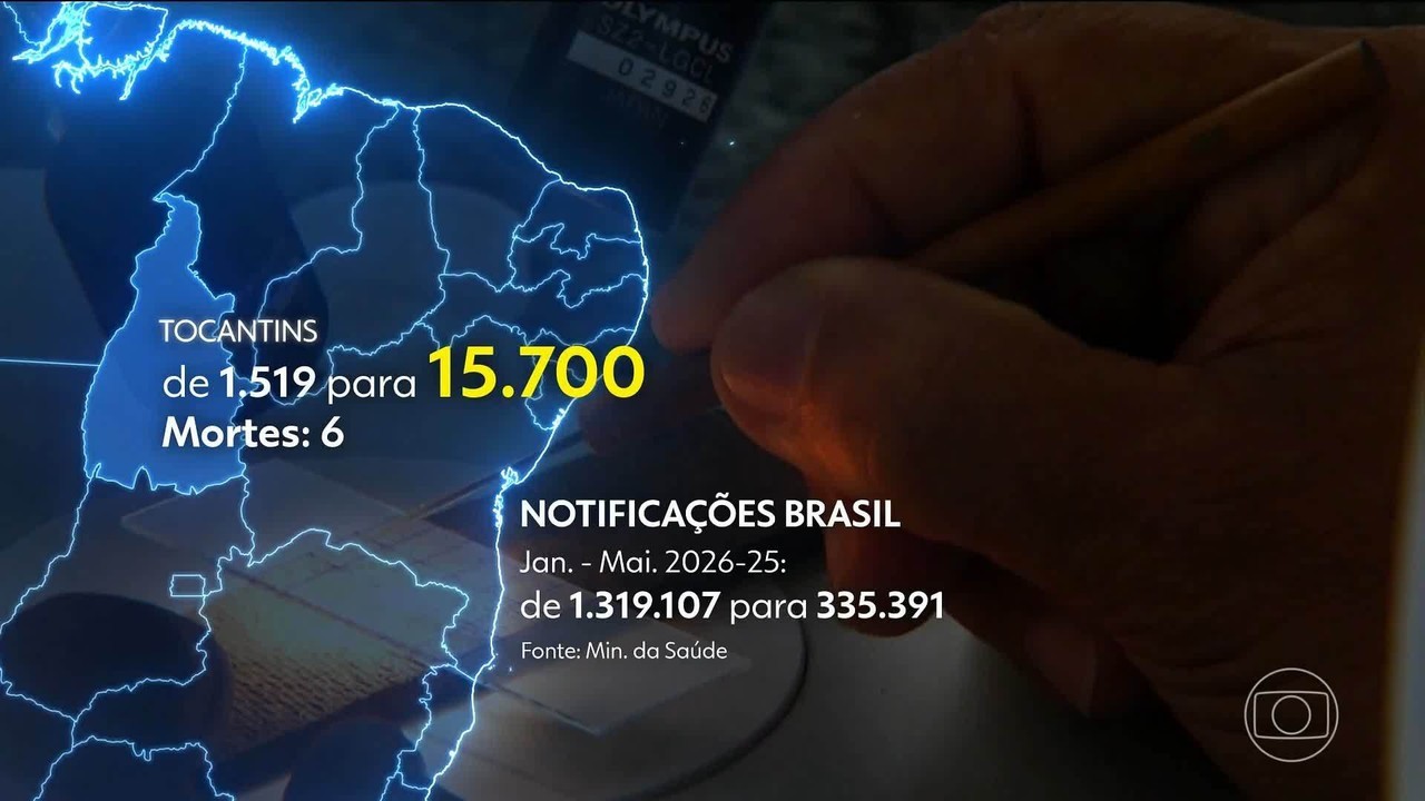 Dengue avança no Tocantins e estado já tem uma das maiores incidências do país