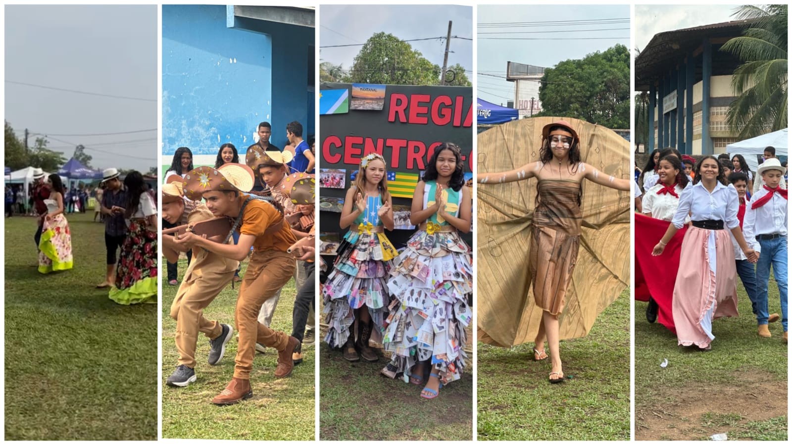 Projeto Feira das Regiões estimula alunos em pesquisa, criatividade e trabalho em equipe em Rurópolis