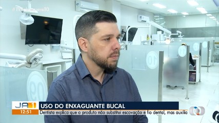 Dentista explica o uso correto do enxaguante bucal