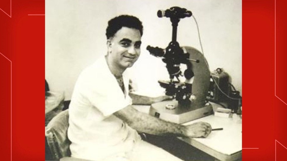 Primeiro patologista de Brasília, médico Hélcio Miziara. — Foto: Arquivo pessoal/Reprodução