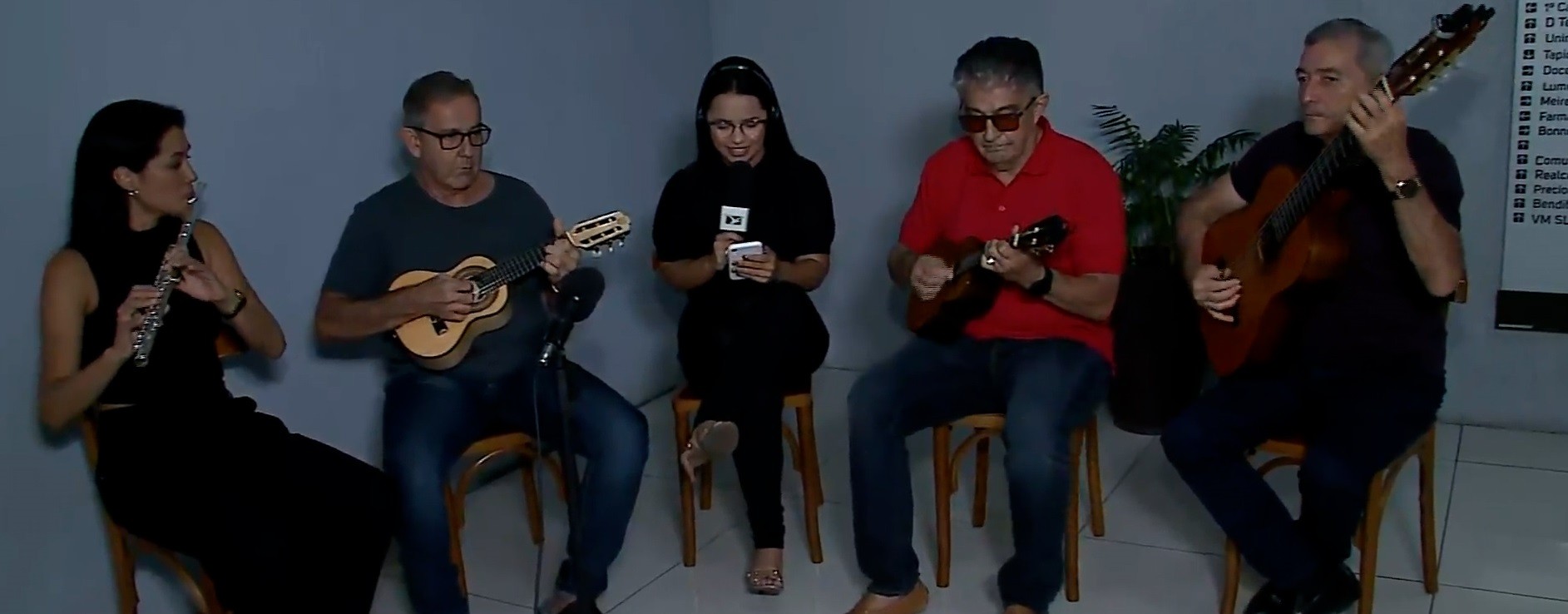 Projeto apresenta choro ao vivo e documentário musical em sala de cinema de São Luís