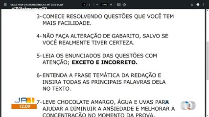 Professor dá dicas para a prova de ingresso na UFT
