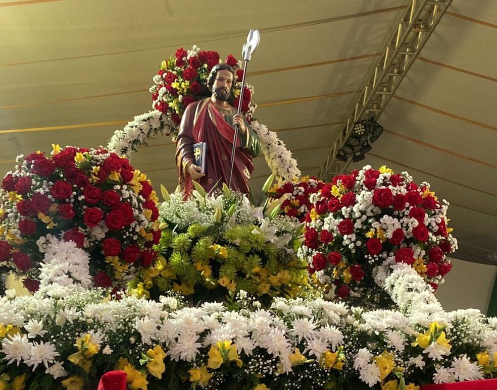 Imagem de São Judas Tadeu em Aracaju (SE) — Foto: g1