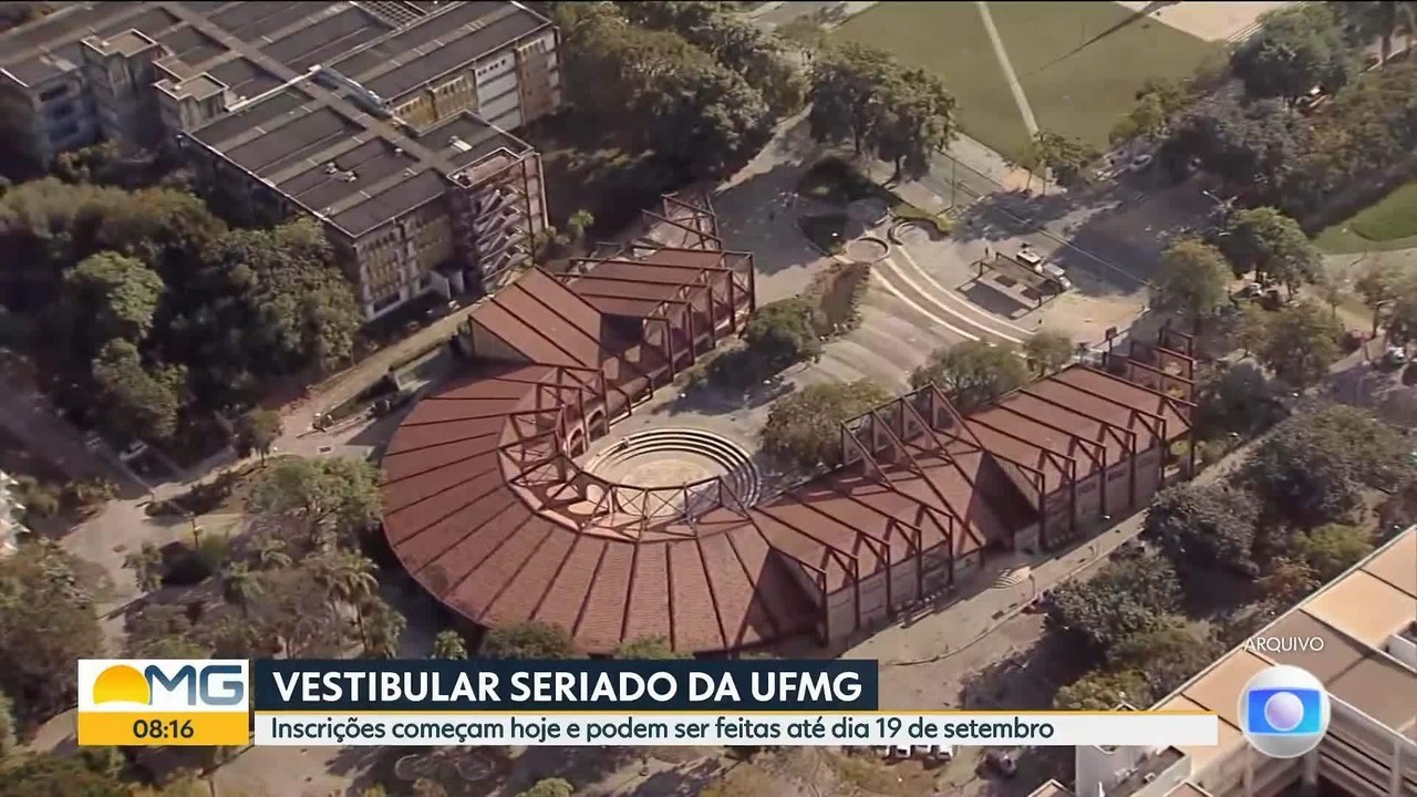 Vestibular seriado da UFMG abre inscrições nesta segunda-feira