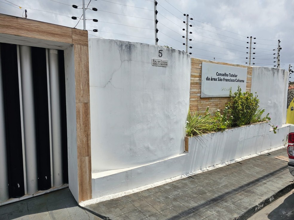 Conselho Tutelar do São Francisco/Cohama registrou o caso da bebê abandonada na DPCA — Foto: Rafael Cardoso/g1 MA