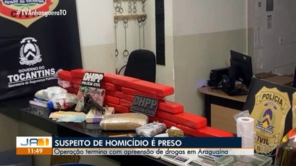 Suspeito de homicídio é preso em Araguaína