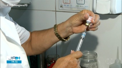 Em Araguaína, a vacinação contra a gripe é ampliada