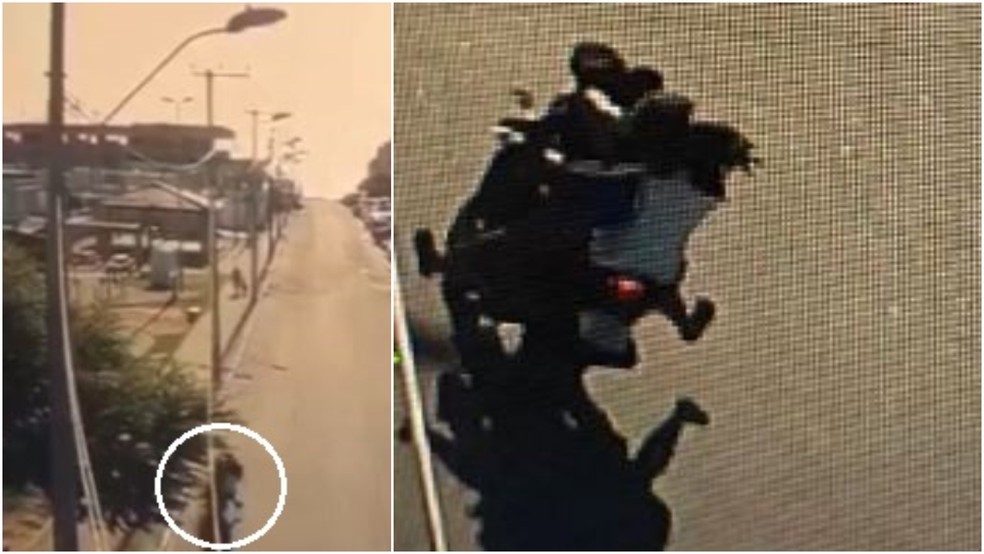 Moto com quatro pessoas bate em poste e deixa mulher morta em Fortaleza. — Foto: Reprodução
