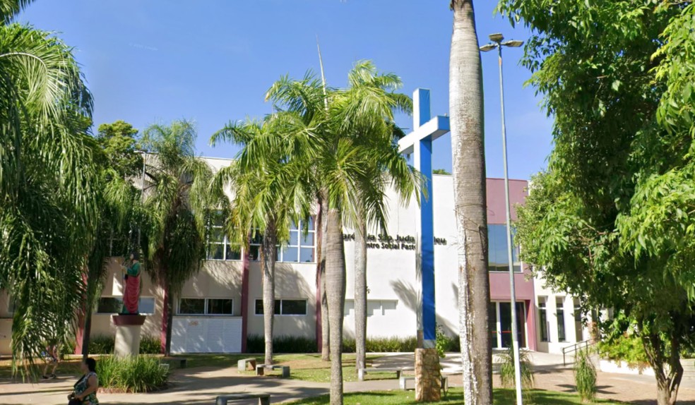 Paróquia São Judas Tadeu, em Presidente Prudente (SP), terá cronograma de Semana Santa — Foto: Reprodução/Google Maps