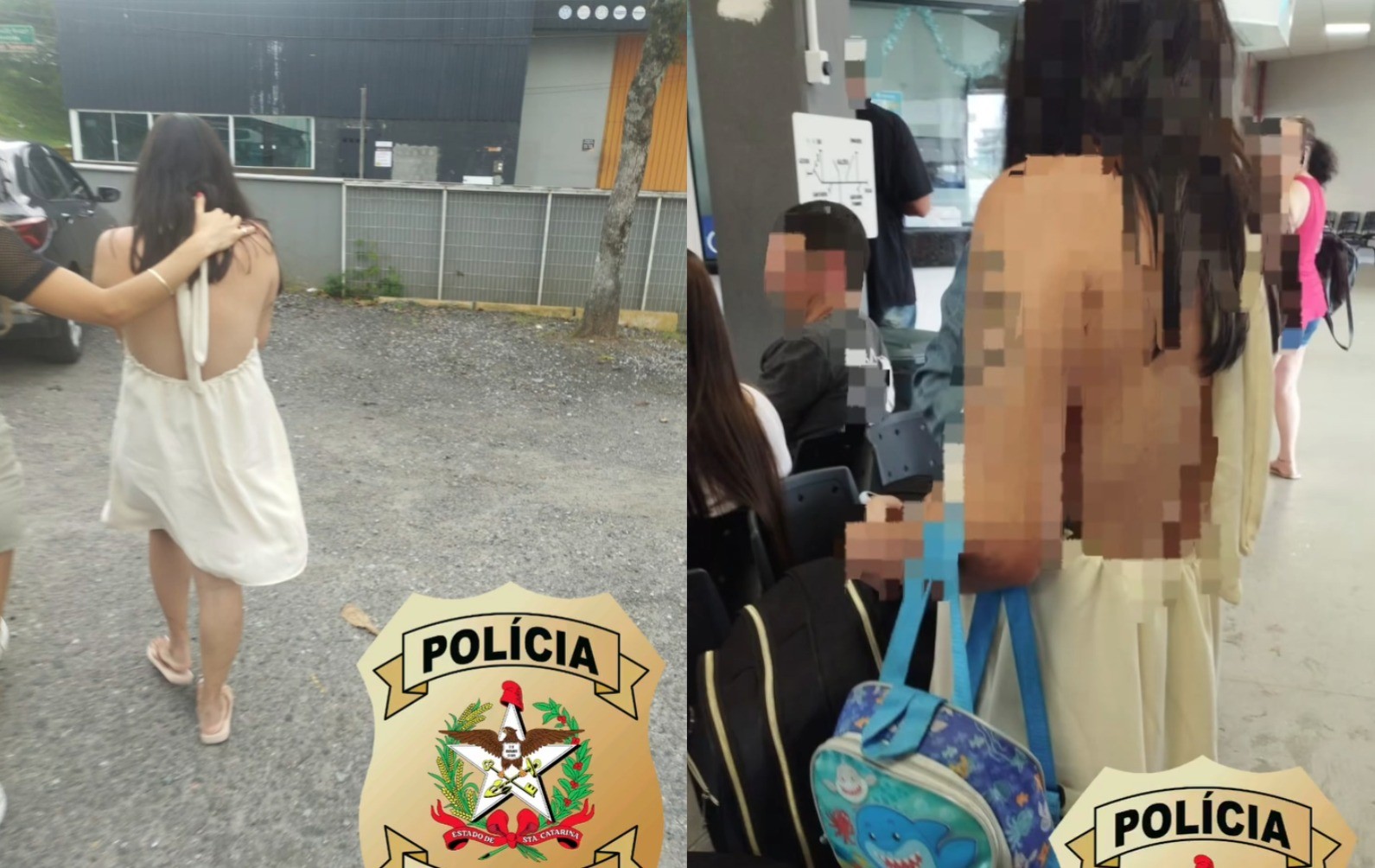 Madrasta é presa suspeita de queimar mão de enteada de 2 anos como forma de castigo em SC