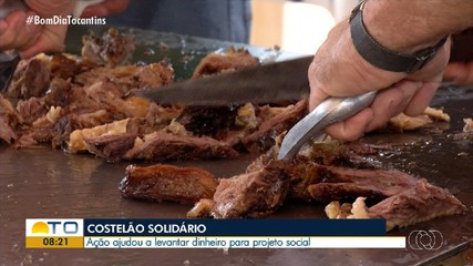 Costelão Solidário arrecada dinheiro para projeto social