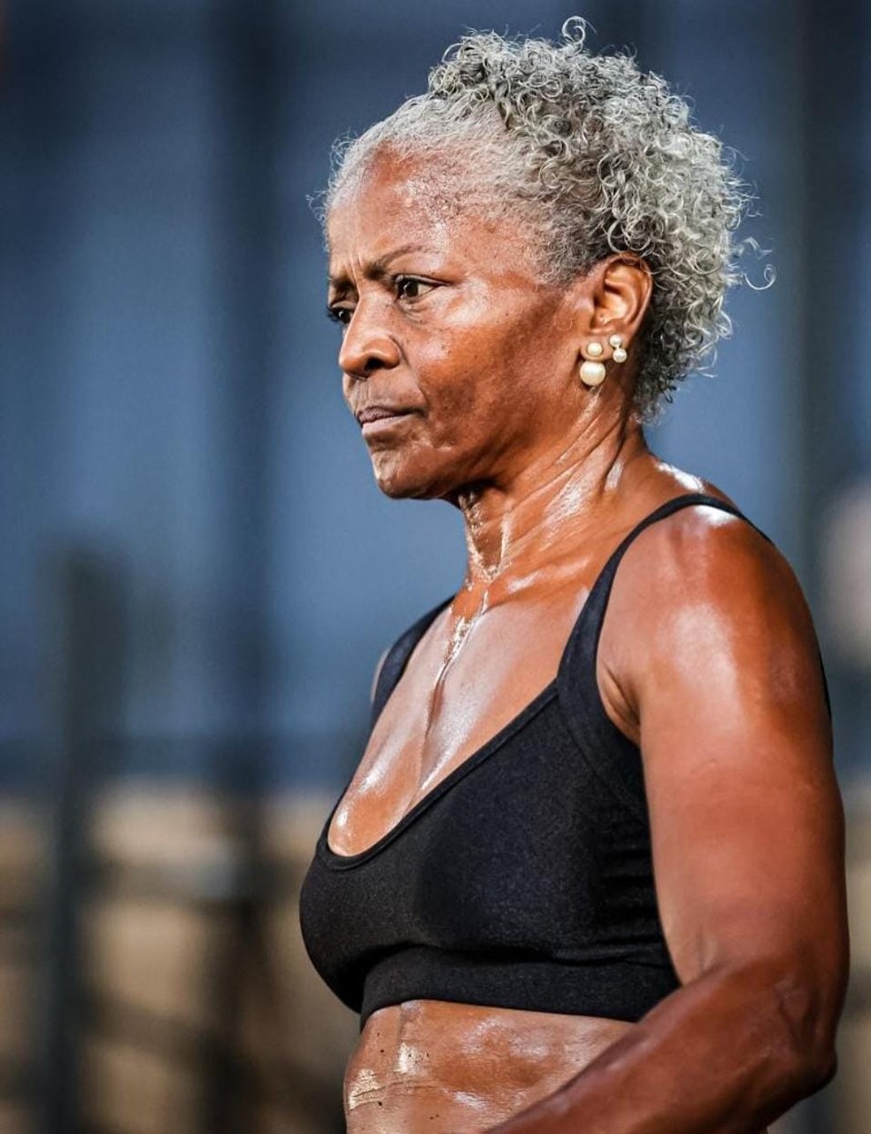 Rotina de treinos de Sônia Maria inicia às 5h da manhã diariamente. — Foto: Reprodução/Redes Sociais