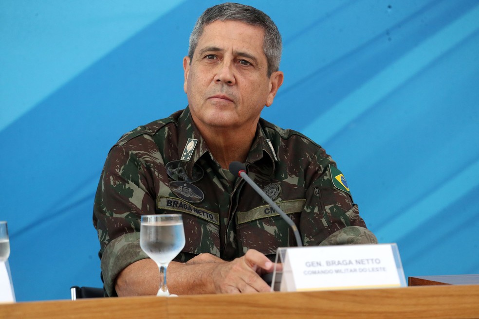 Braga Netto é um dos alvos da operação da PF por tentativa de dar golpe de Estado — Foto: André Dusek/Estadão Conteúdo