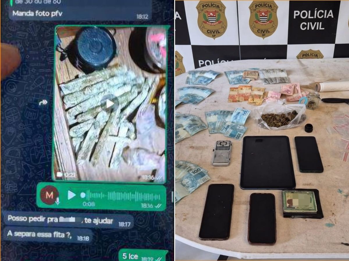 Trio é preso após investigação sobre disk drogas no litoral de SP