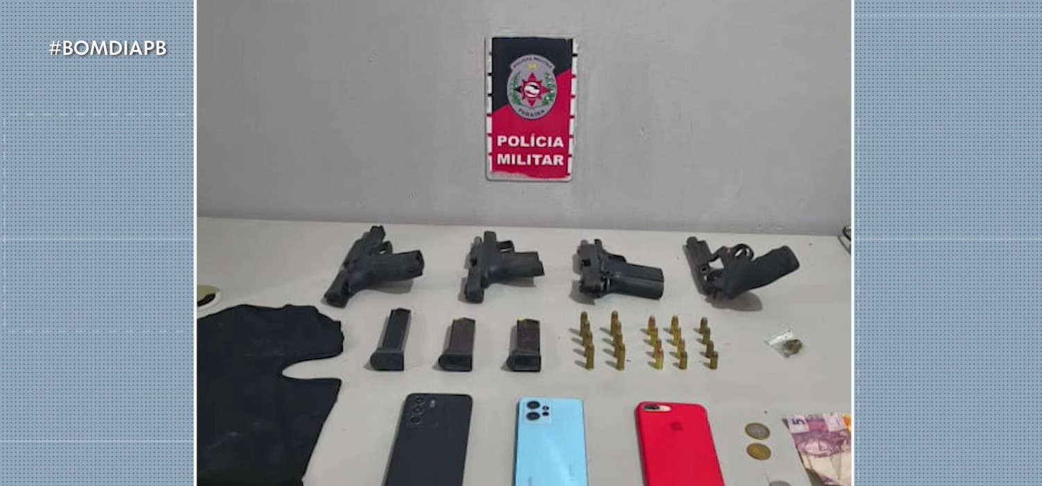 Cinco suspeitos são presos após ataque a tiros que deixou homem morto na Grande João Pessoa