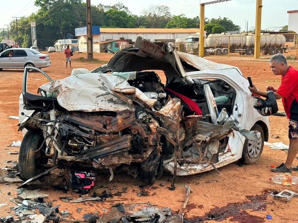 Acre registra 75 mortes no trânsito e mais de 2,7 mil acidentes entre janeiro e setembro — Foto: Andyo Amaral/Rede Amazônica Acre