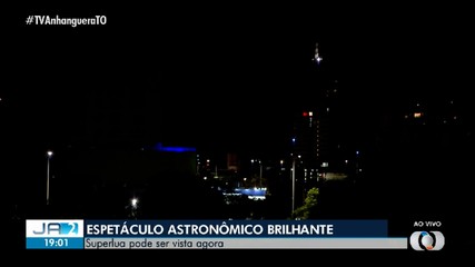 Saiba como ver a superlua nesta quarta-feira (5) no Tocantins