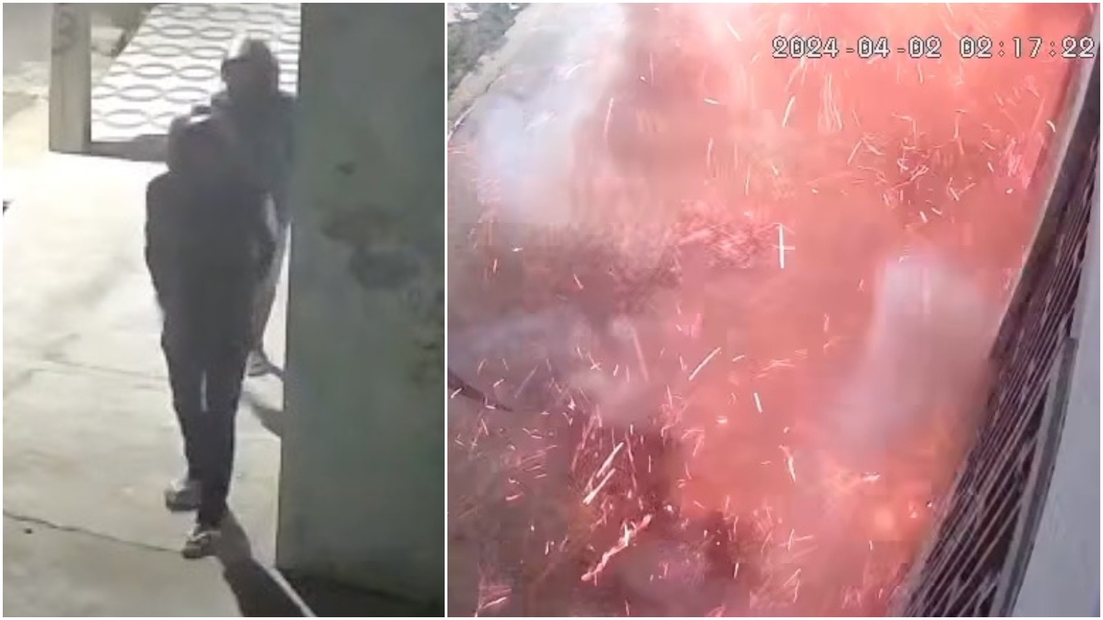 VÍDEO: Criminosos usam bomba para arrombar portão e invadir residência em Fortaleza