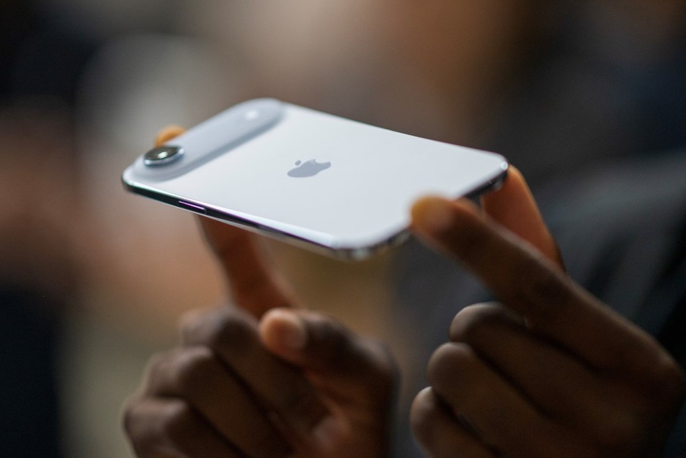 Apple lança o iPhone Air, o mais fino da linha — Foto: Nic Coury/AFP