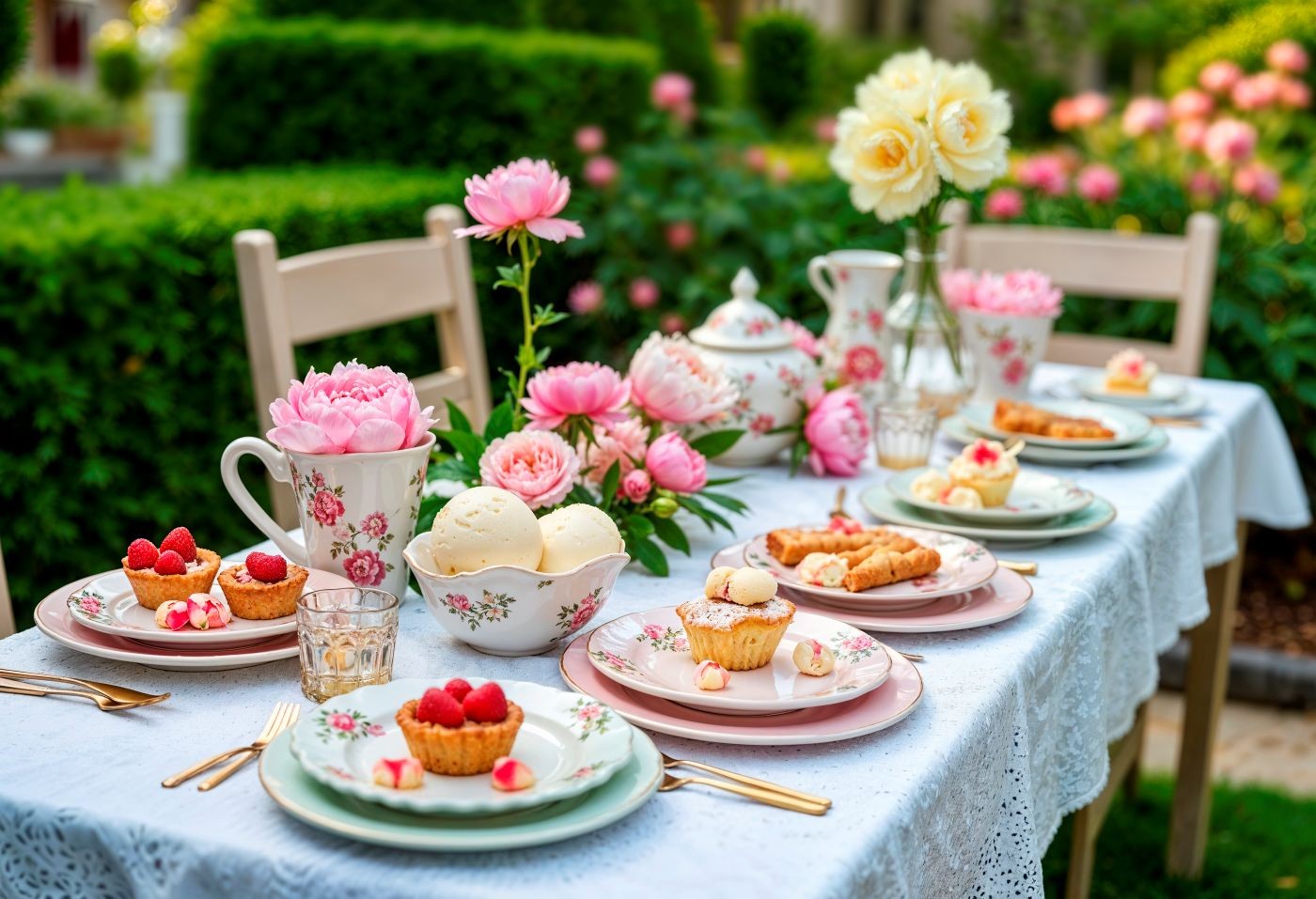 Mesa posta de primavera ganha cores, frescor e novos sabores