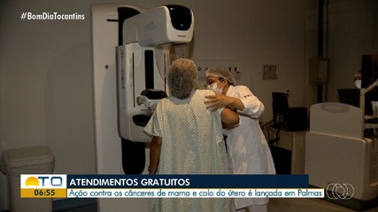 Ação oferece exames para detectar dois tipos de câncer em mulheres em Palmas