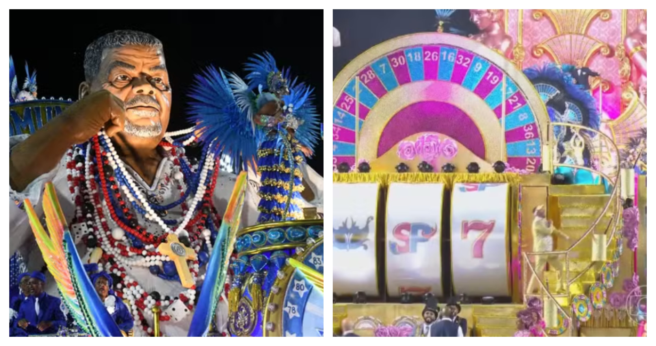 Rosas de Ouro e Beija-Flor: relembre os desfiles das campeãs do carnaval de 2025 em SP e no Rio; VÍDEOS