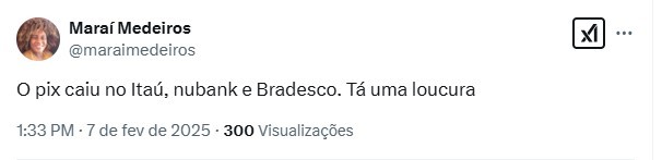 Pix fora do ar: clientes relatam problemas para pagamentos em diversos bancos