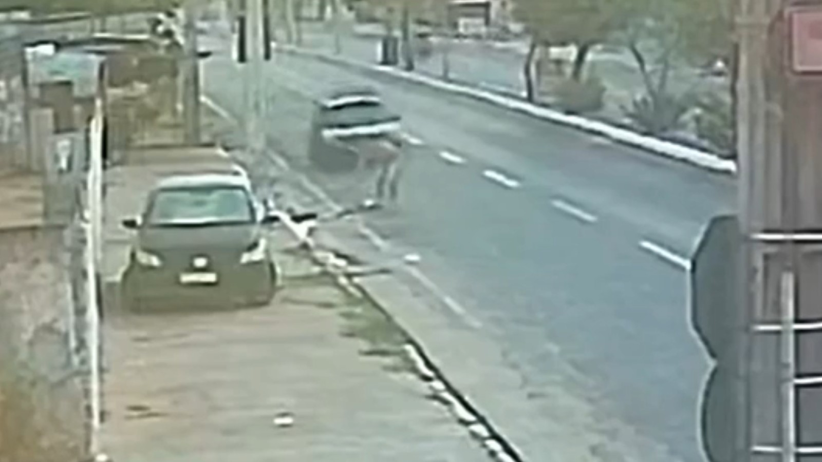 VÍDEO: Câmera registra atropelamento que matou vigia em Teresina